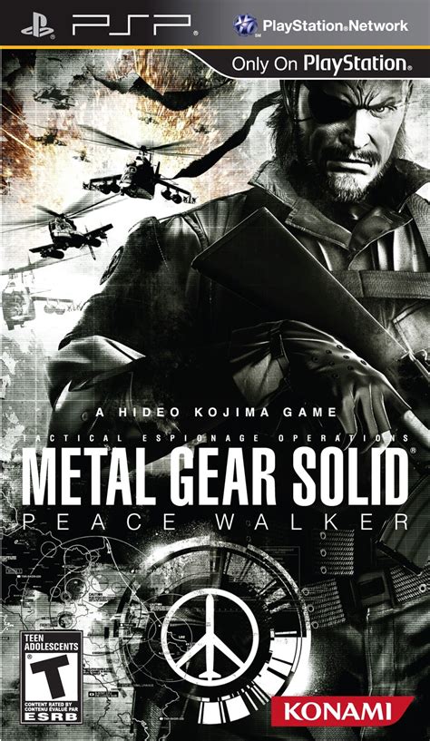 Metal Gear Solid: Peace Walker PSP Box Art Cover by 